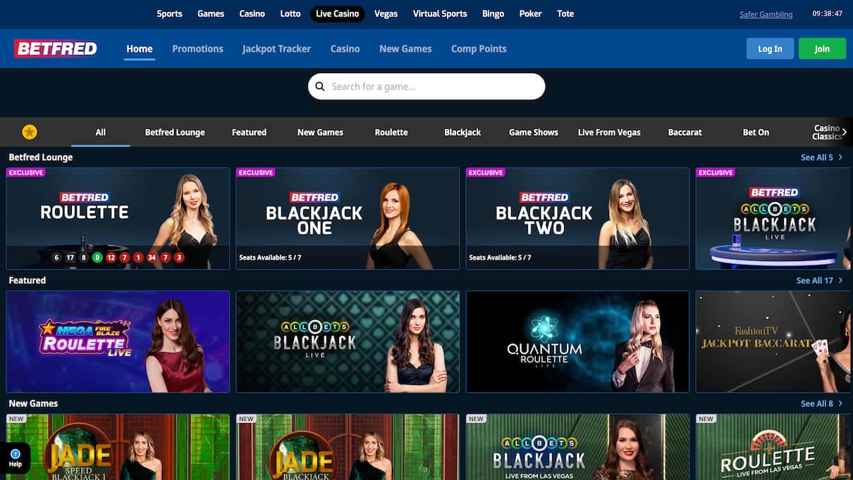 Betfred Casino
